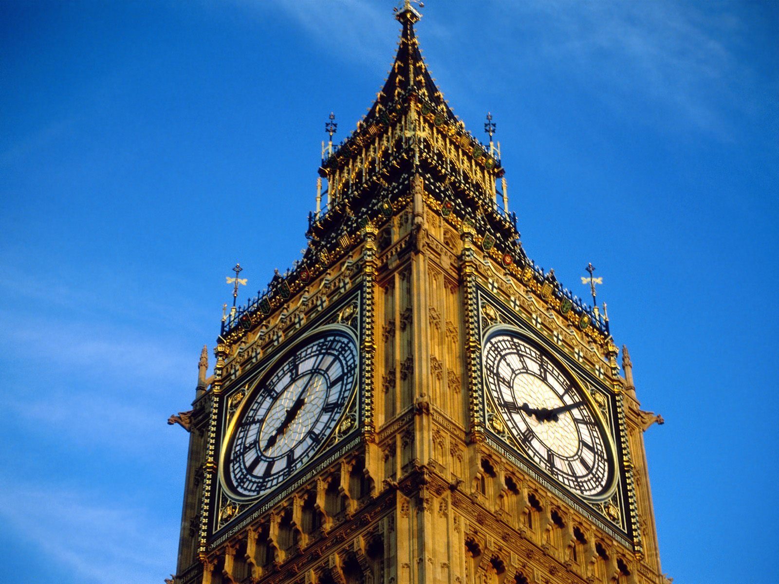 Đồng hồ Big Ben nổi tiếng của cung điện Westminster