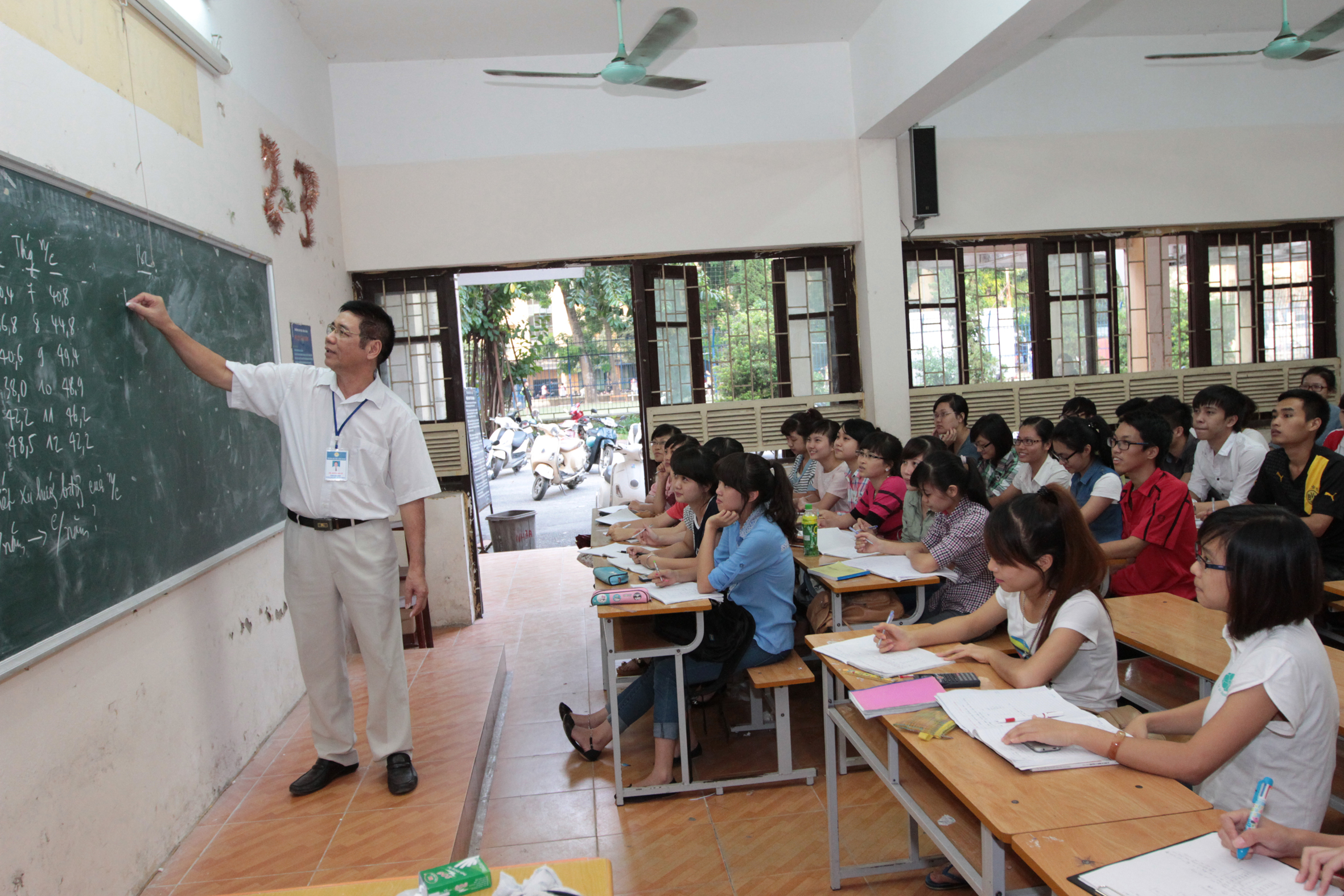 tại Việt Nam chỉ là 36,2% cơ sở có Hội đồng trường. Ảnh Hải Nam.