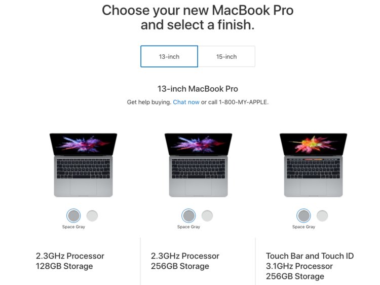 Mac ít sự chọn lựa hơn so với Windows