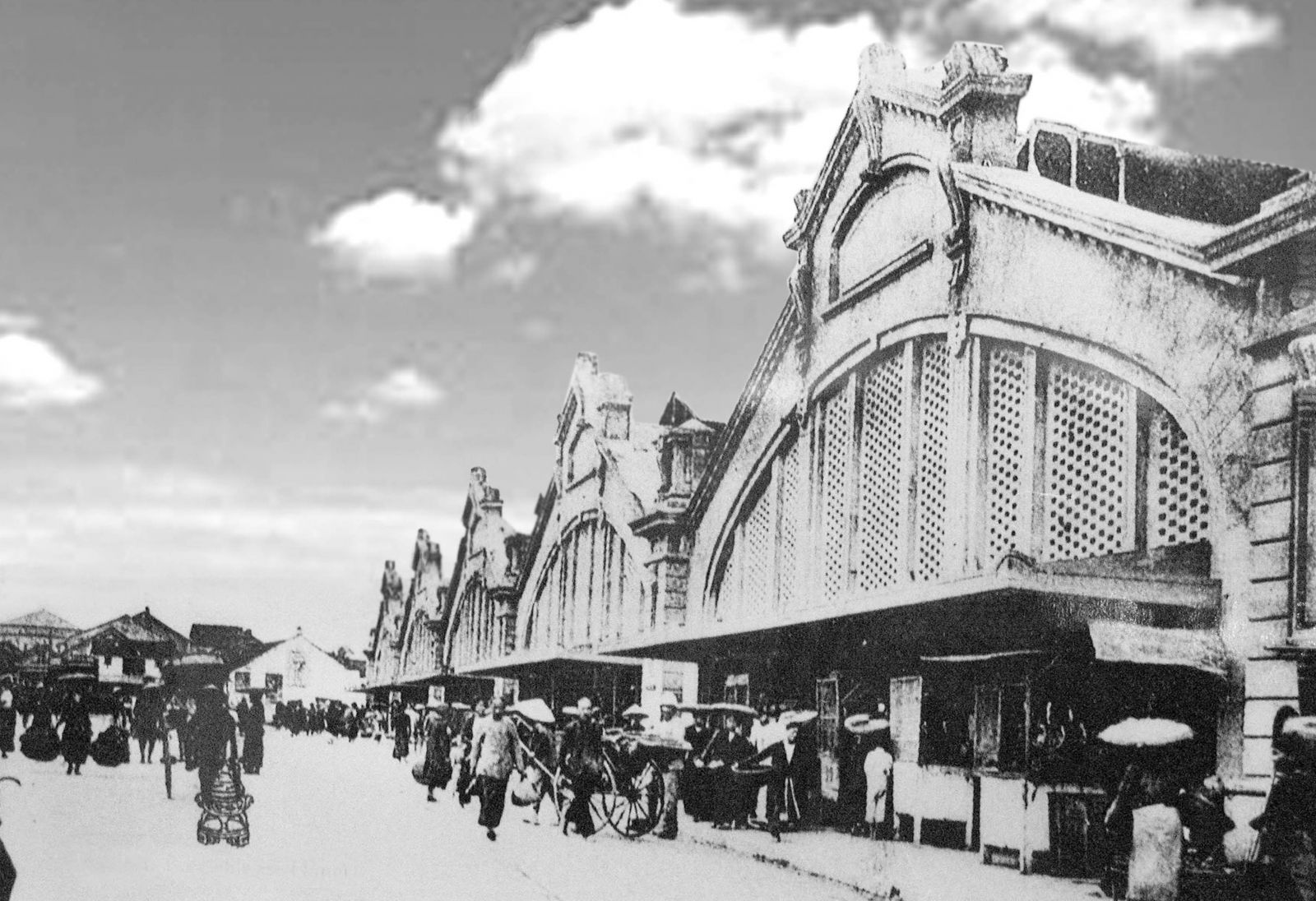 Chợ Đồng Xuân đầu thế kỉ 20