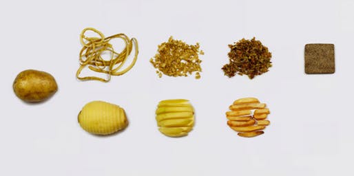 Vỏ khoai tây cũng được tận dụng để làm vật liệu sinh học