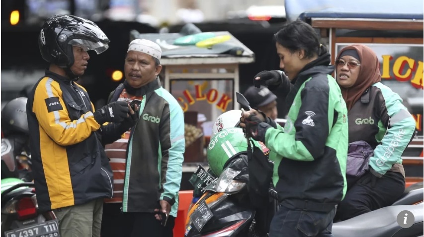 Chính phủ Indonesia quyết định áp dụng mức giá trần cho gọi xe công nghệ