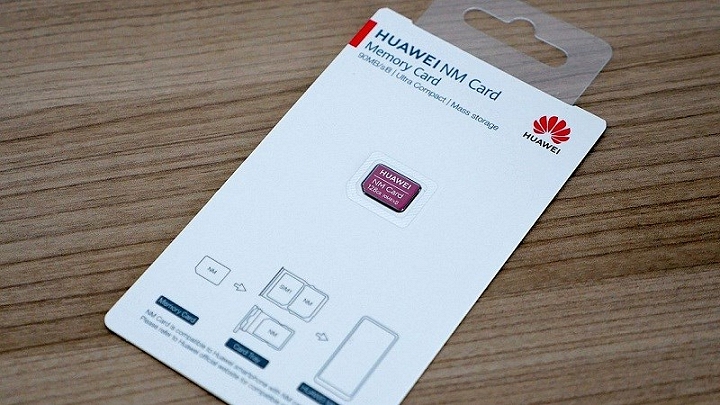 Thẻ nhớ Huawei NM có hiệu năng ngang bằng với microSD.