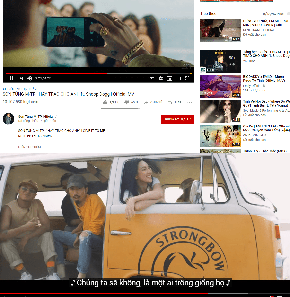 Cách quảng cáo khéo léo trong MV của Sơn Tùng và Đen Vâu