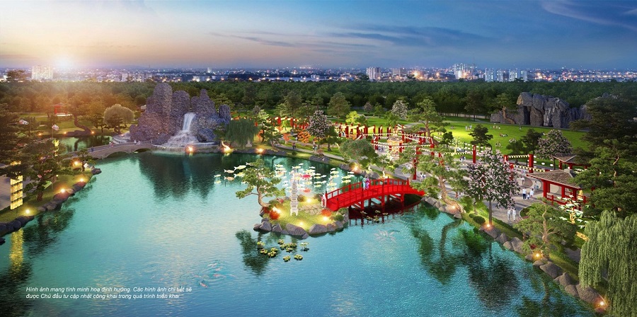Vườn Nhật quy mô 6ha trong lòng đại đô thị thông minh Vinhomes Smart City