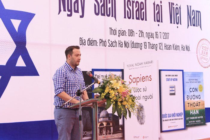 Ông Doron Lebovich - Phó đại sứ Israel, Văn phòng Đại sứ quán Israel tại Việt Nam. Ảnh: Việt Chinh