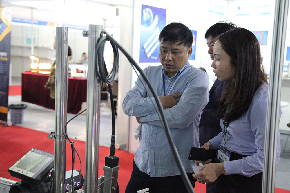 Vietnam Expo 2018 tạo cơ hội lớn để các doanh nghiệp trong nước và quốc tế hoạt động trên nhiêu lĩnh lực gặp gỡ, giao lưu hợp tác.