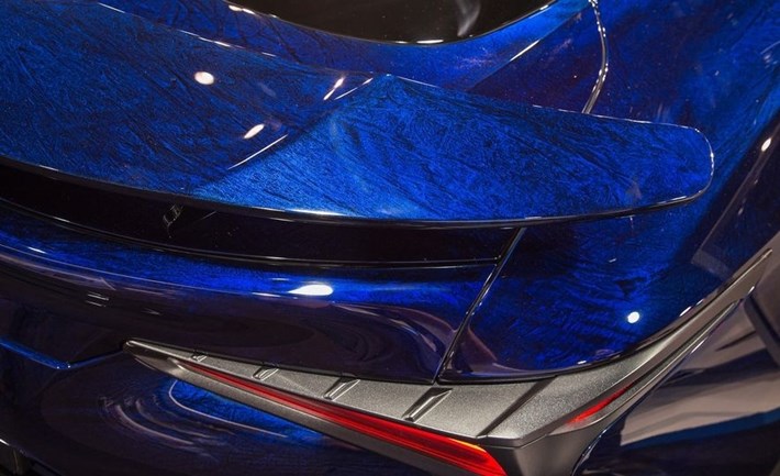 Ngắm phiên bản độc nhất Lexus LC500 Black Panther với mặt nạ siêu anh hùng Marvel