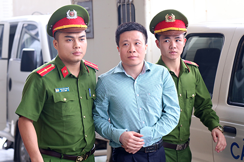 Bị cáo Hà Văn Thắm trước phiên tòa phúc thẩm