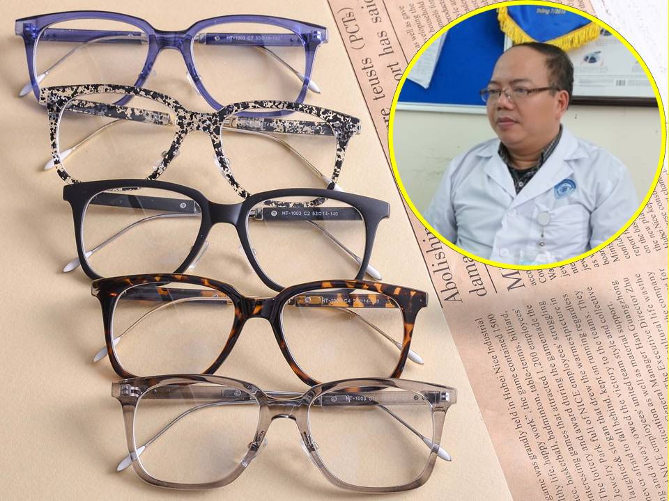Bác sĩ Hoàng Cương cho biết, mỗi loại có những ưu điểm riêng nên khi mua kính cần hỏi xem mắt kính được làm từ chất liệu gì