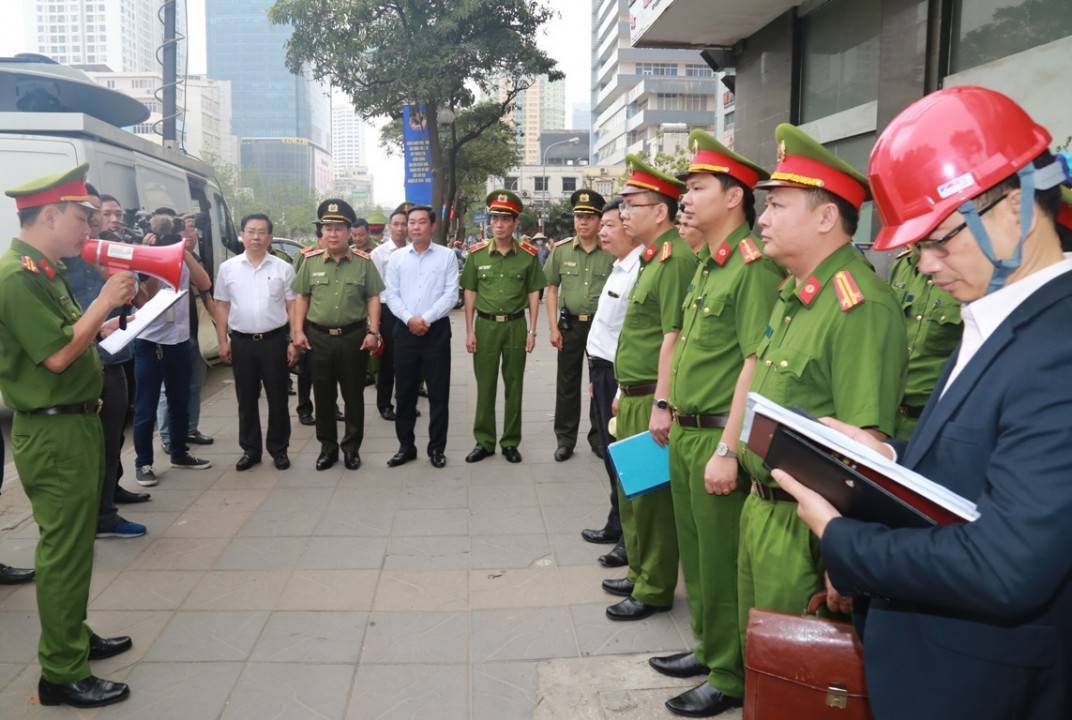 Kiểm tra đột xuất nhiều chung cư ở Hà Nội về phòng cháy chữa cháy