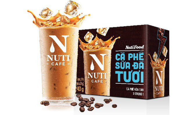 Sản phẩm Cà phê Sữa đá tươi của Nuti Cafe, ra mắt cuối tháng 8 vừa qua