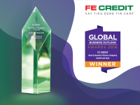 FE Credit nhận giải thưởng “Công ty Tài chính tiêu dùng tốt nhất Đông Nam Á 2018”