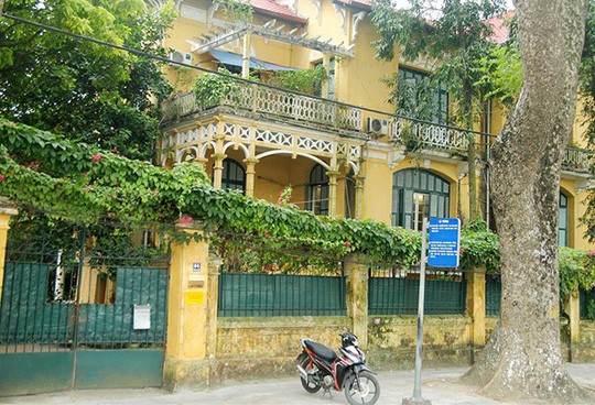  Căn nhà 34 Hoàng Diệu (Hà Nội), nơi cụ Hoàng Thị Minh Hồ ở trước khi qua đời. 