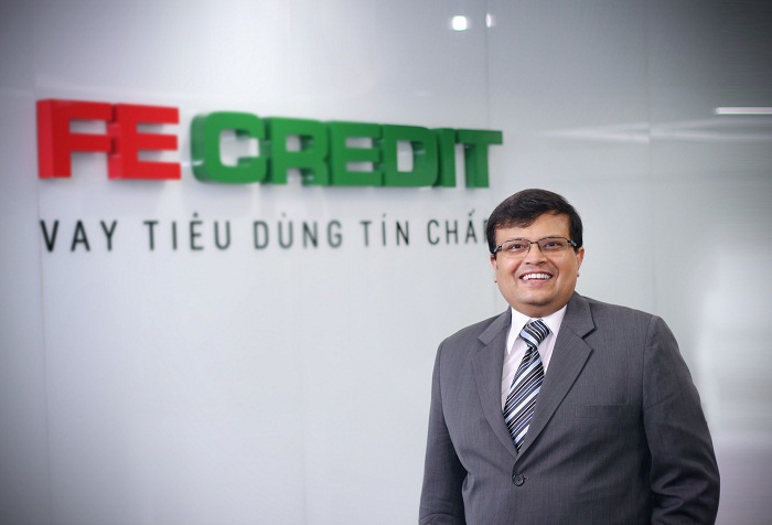ông Kalidas Ghose, phó chủ tịch kiêm tổng giám đốc công ty FE Credit