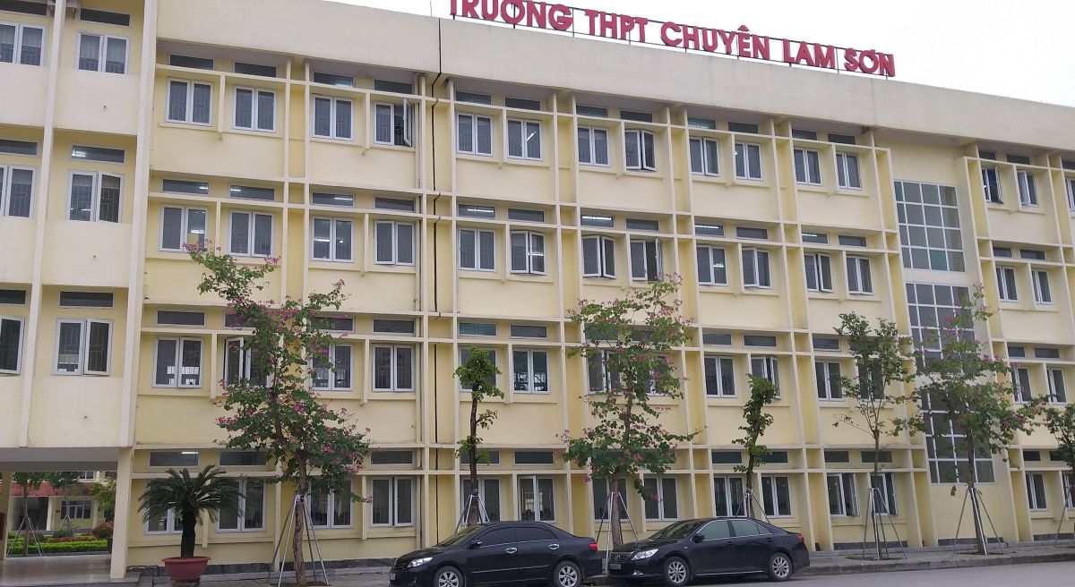 Trường THPT chuyên Lam Sơn. (Ảnh: An Nguyên).