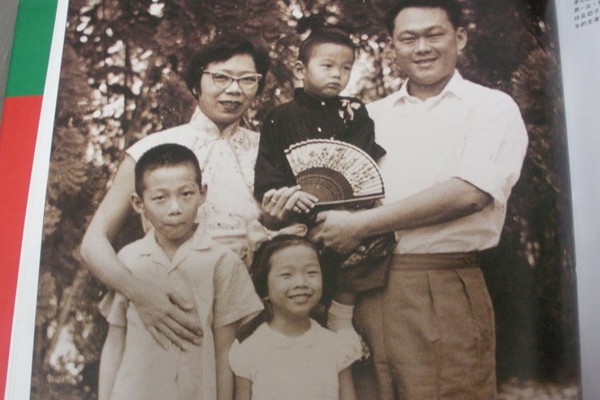 Gia đình ông Lý Quang Diệu.