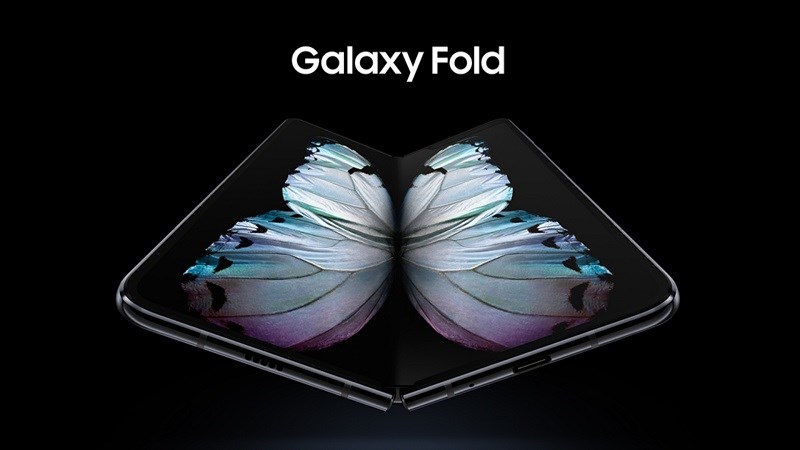 Smartphone màn gập Galaxy Fold.