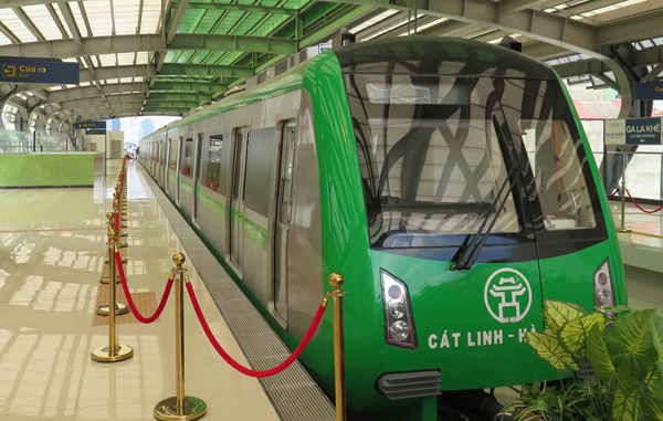Tuyến đường sắt đô thị Cát Linh - Hà Đông lại lỡ hẹn tiến độ (Ảnh TL)