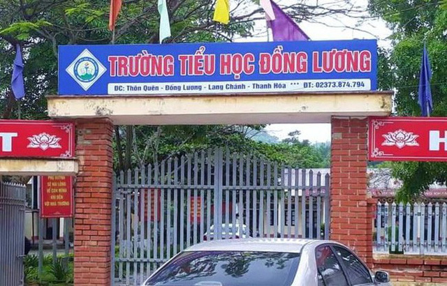 Trường Tiểu học Đồng Lương, huyện Lang Chánh, tỉnh Thanh Hóa. Ảnh: TL