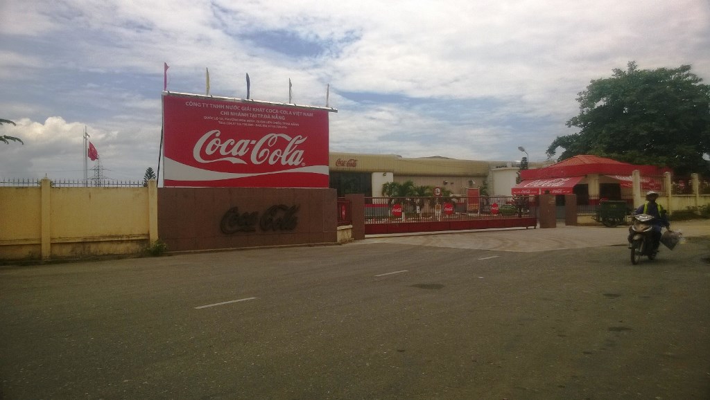 Trụ sở Coca-cola tại Đà Nẵng.