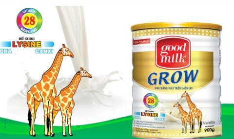 Sản phẩm Good Milk đang bị đặt nhiều nghi vấn khi bị phát hiện làm giả công dụng sử dụng.