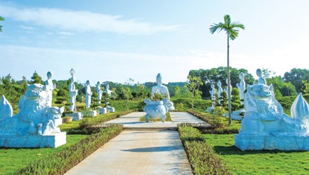 Công viên nghĩa trang sinh thái 5 sao kết hợp du lịch tâm linh.