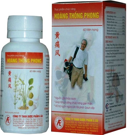 Sản phẩm Hoàng Thống Phong của Công ty dược Á Âu quảng cáo như “thần dược” chữa bệnh gout?