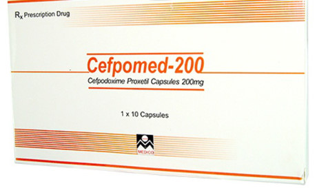 Sản phẩm thuốc Cefpomed-200 do công ty Dược Daphaco phân phối.