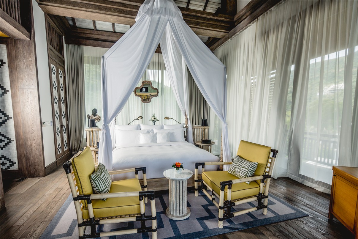 Không gian nội thất của InterContinental® Danang Sun Peninsula Resort luôn được chau chuốt đến từng chi tiết để tạo nên trải nghiệm nghỉ dưỡng sang trọng và đẳng cấp cho du khách.