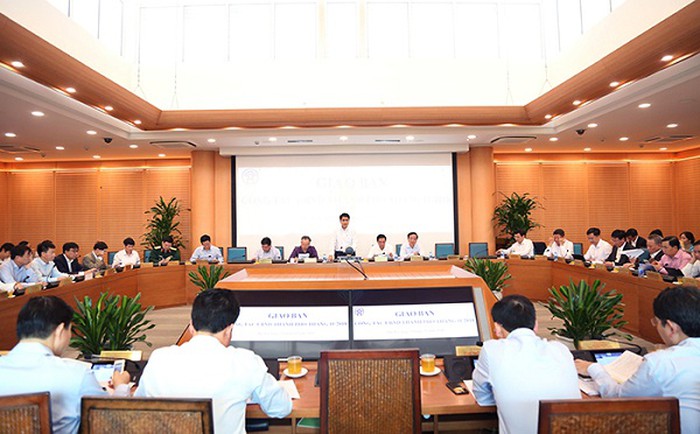 Chủ tịch UBND TP Nguyễn Đức Chung yêu cầu các đơn vị tập trung triển khai các nhiệm vụ trọng tâm tháng 12/2018.