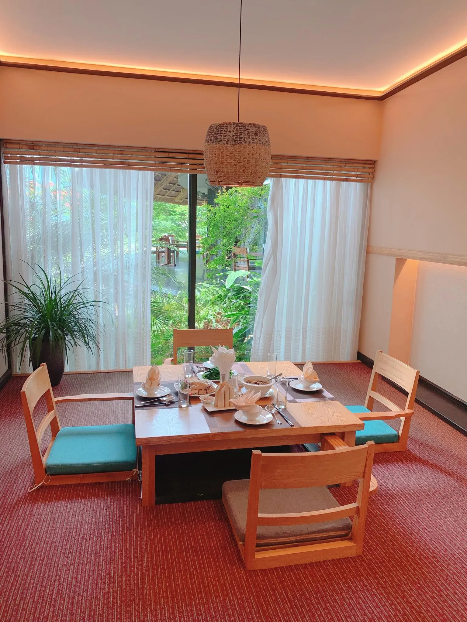 Phòng ăn VIP tại Serena Resort