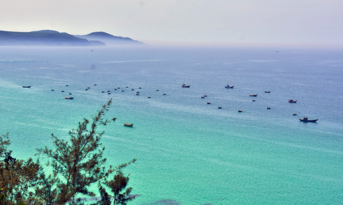 Vùng biển Bình Châu - Quảng Ngãi.