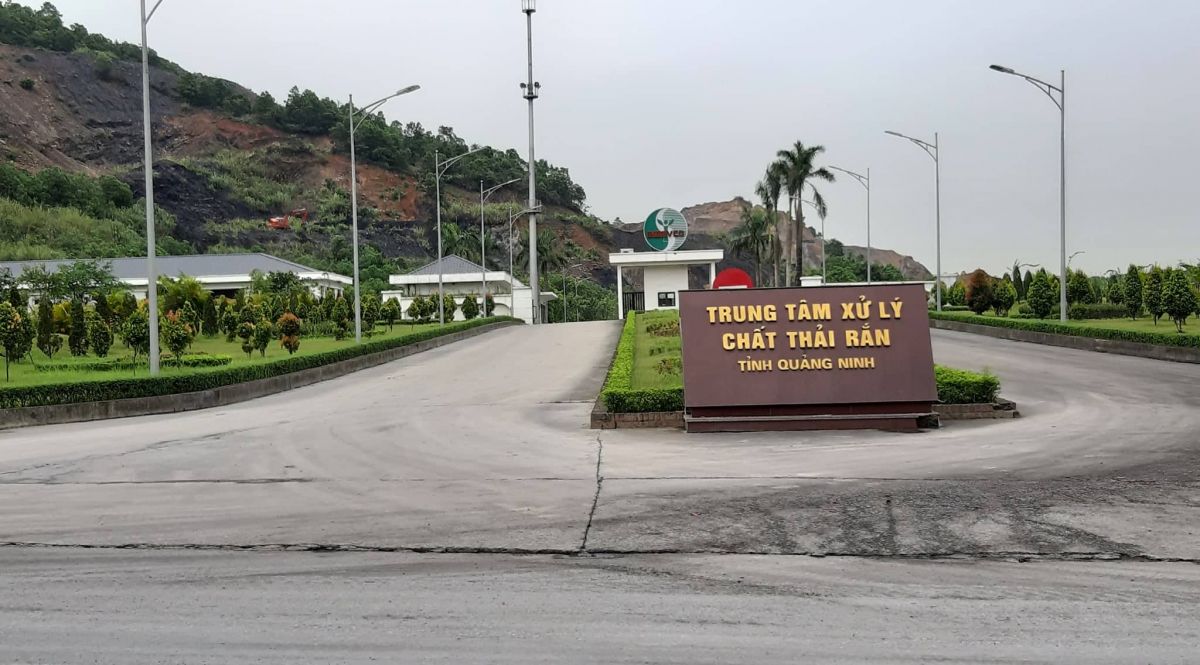 Trung tâm xử lý chất thải rắn tỉnh Quảng Ninh của INDEVCO