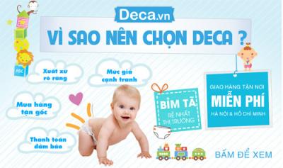 Deca.vn từng được nhiều bà mẹ bỉm sữa ưa chuộng