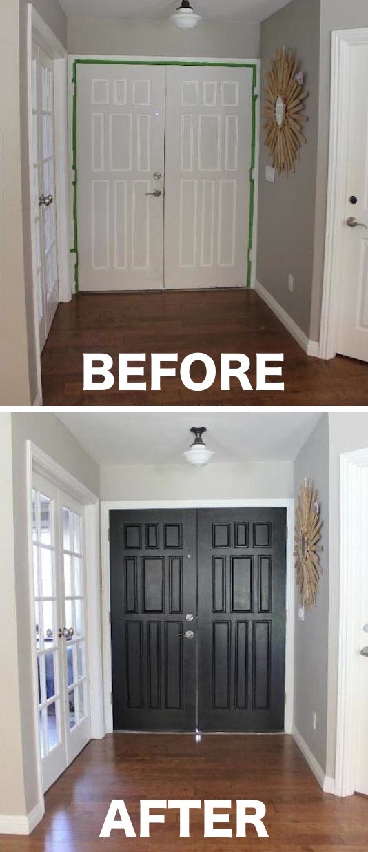 7.-Paint-the-inside-of-your-entry-door-a-color-that-pops-27-Easy-Remodeling-Projects-That-Will-Completely-Transform-Your-Home