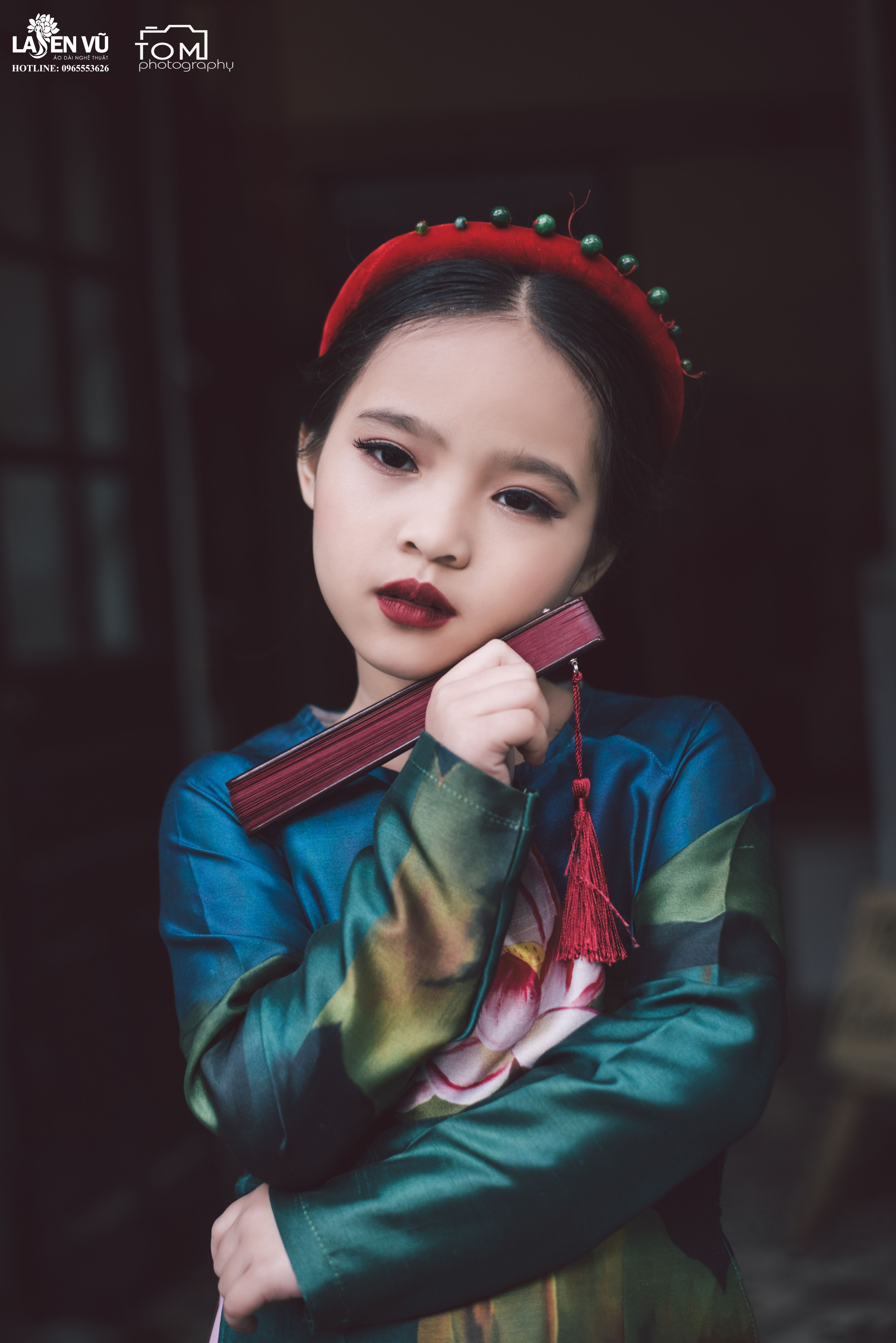 Vẻ đẹp kiêu kỳ của cô bé 7 tuổi Bảo Trang