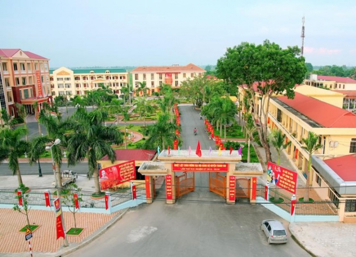 Trụ sở UBND huyện Thanh Oai ( Nguồn internet)