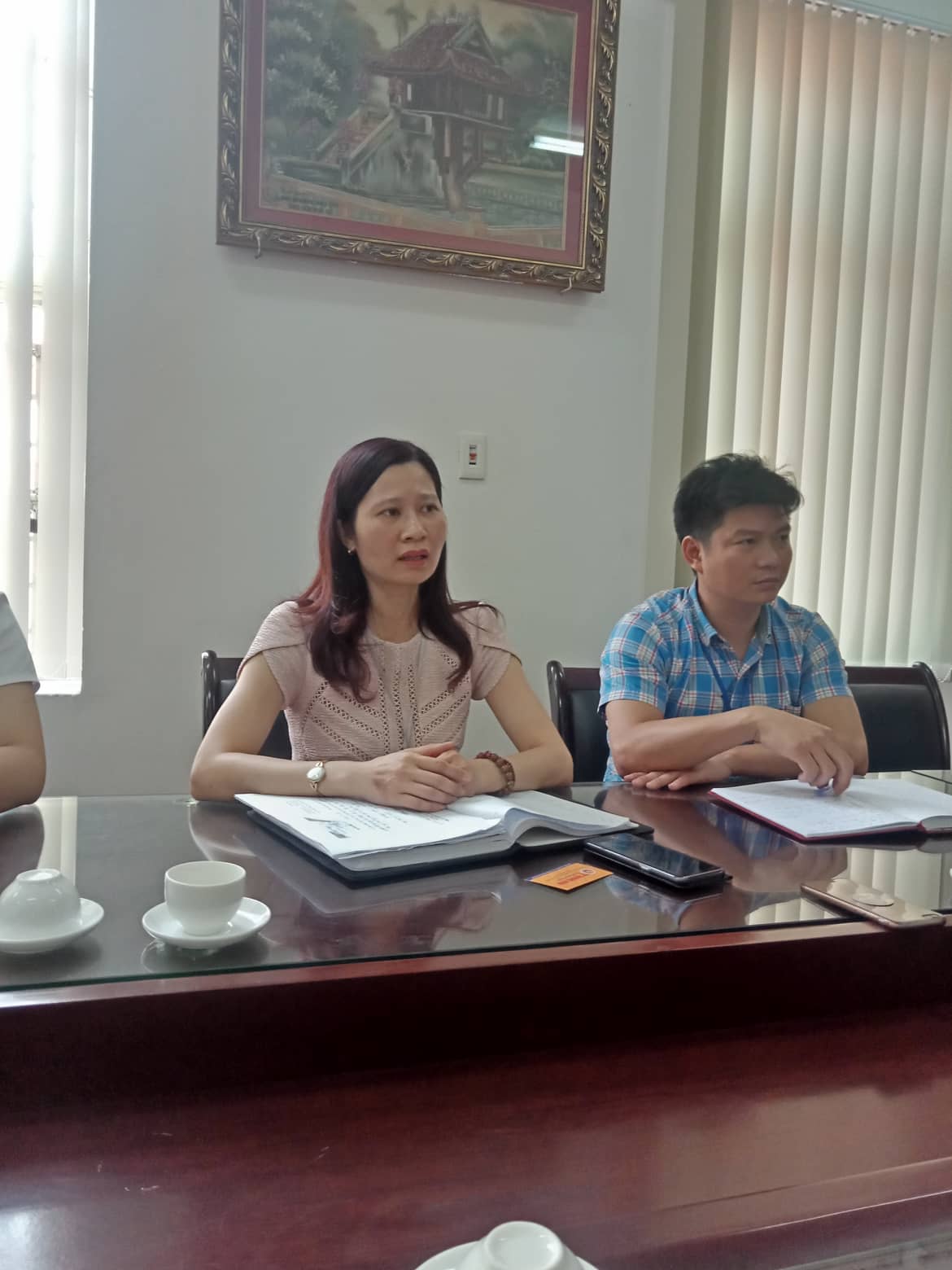 bà Nguyễn Thị Lệ Quyên – Phó chủ tịch UBND thị trấn Yên Viên