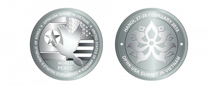 Đồng xu bạc của Việt Nam sẽ được phát hành chính thức vào 9h sáng 27/2. (Ảnh: công ty Tem cung cấp)