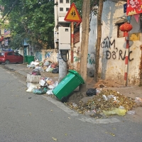 TP Phúc Yên: Tái diễn tình trạng rác thải ùn ứ ngập “bộ mặt” đô thị