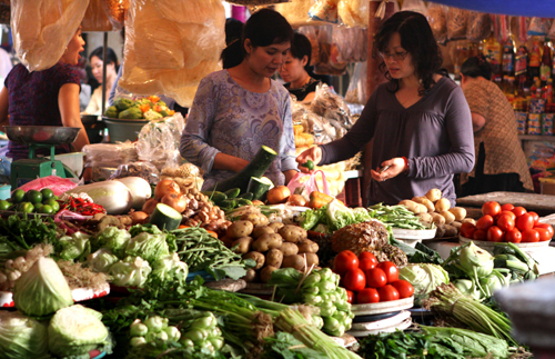 Giá thực phẩm tại Hà Nội có xu hướng tăng - Ảnh 1