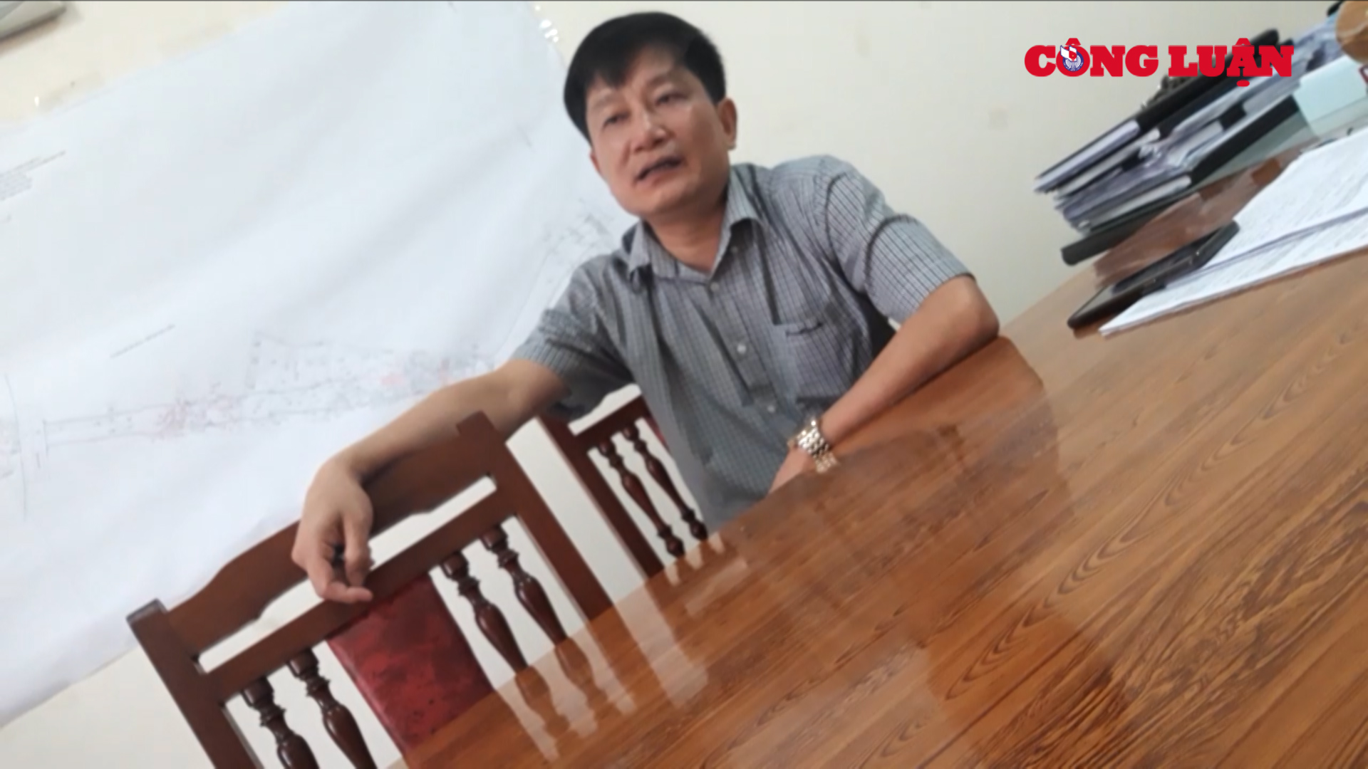 Ông Đỗ Văn Minh, Trưởng ban Giải phóng mặt bằng TP. Việt Trì