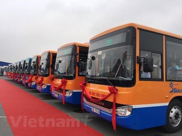 Hà Nội sẽ có thêm tuyến buýt chất lượng cao lên sân bay Nội Bài - Ảnh 1