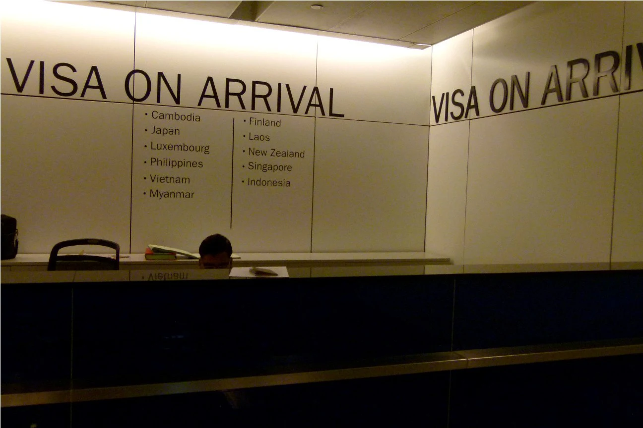 Tại một số nước, người Việt có thể làm visa ngay tại sân bay khi tới nơi 