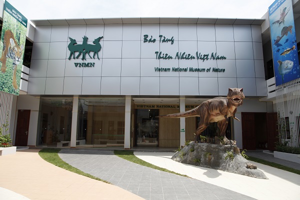 Bảo tàng Thiên nhiên Việt Nam là nơi thích hợp cho các bé tìm hiểu về quá trình phát triển của vạn vật.