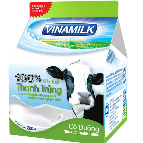 Sữa thanh trùng phải bảo quản lạnh và thường có hạn sử dụng trong 7 ngày.
