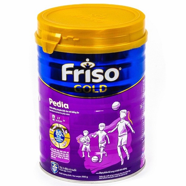 Friso cung cấp 80% nhu cầu dinh dưỡng cho bé.