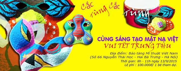 Chương trình hướng tới các hoạt động vui Tết trung thu.