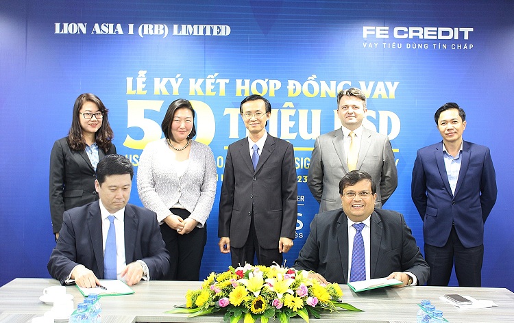 FE CREDIT và Lion Asia ký kết hợp đồng vay vốn trị giá 50 triệu USD